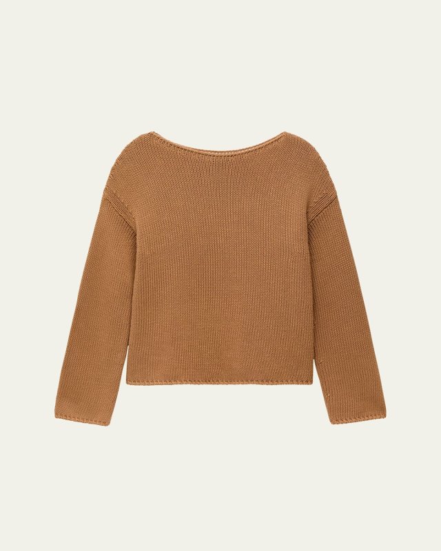 Draped Knit Sweater